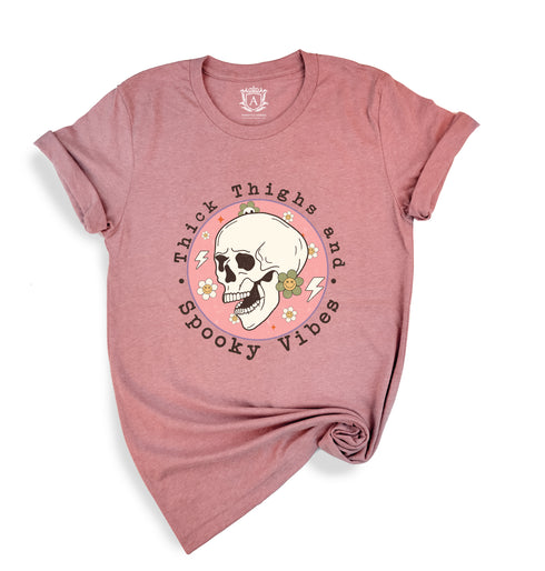 Skeleton  Spooky vibes Shirt
